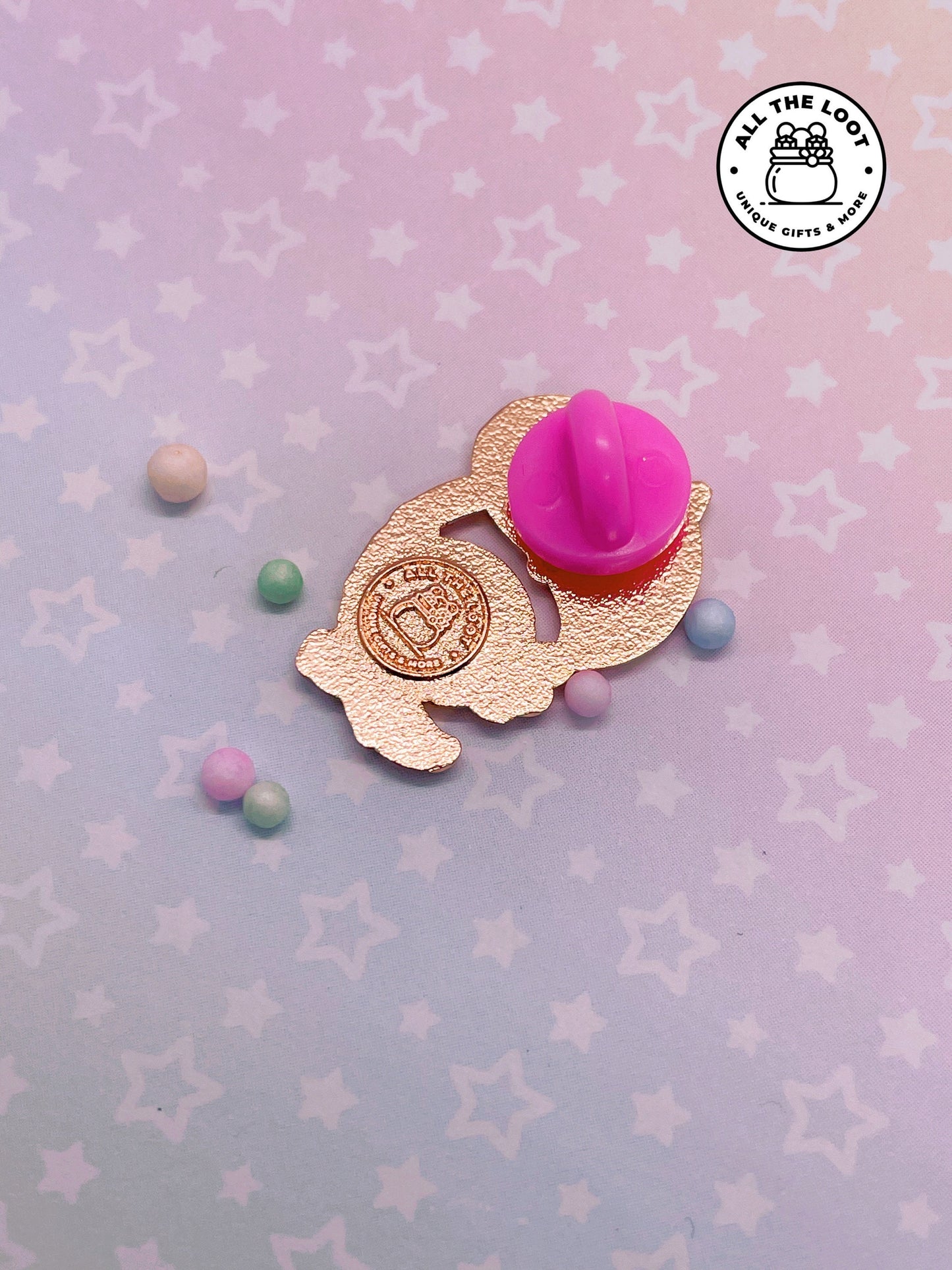 Small Kawaii Axolotl pin
