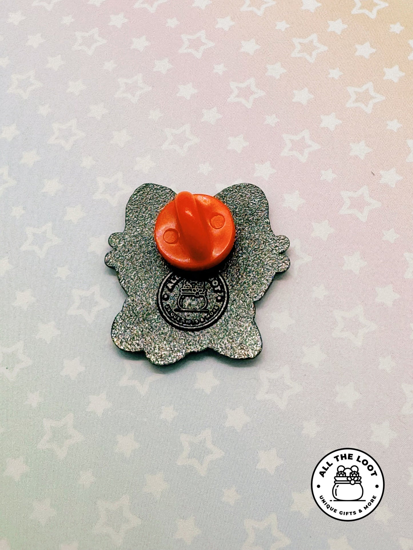 Strawberry cat pin, Meowberry