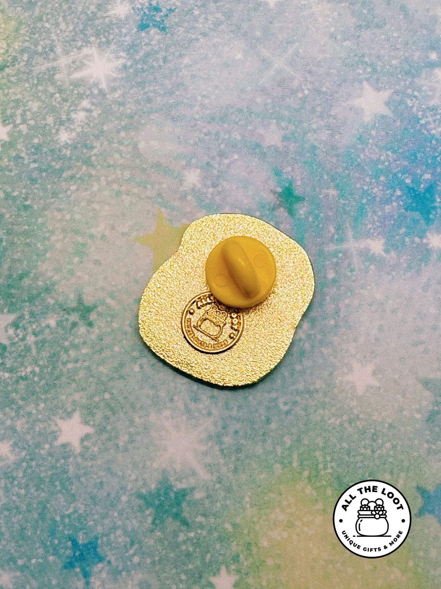 Eggy Toast cat pin